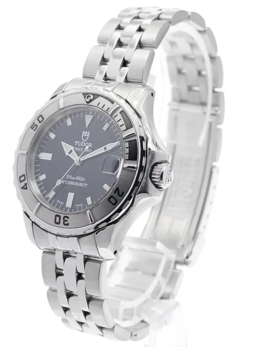 TUDOR Prince Date Hydronaut 85190P black Dial Automatic Men's Watch_951425